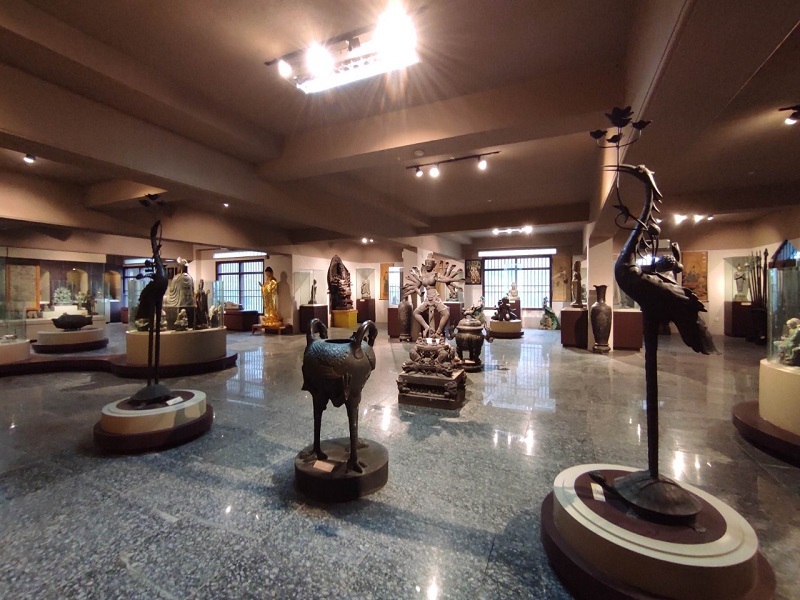 クアン・テー・アン寺内の美術館