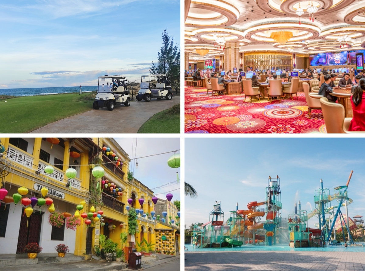 ゴルフ場、カジノ、ホイアン旧市街、ヴィンワンダーズ ナムホイアン