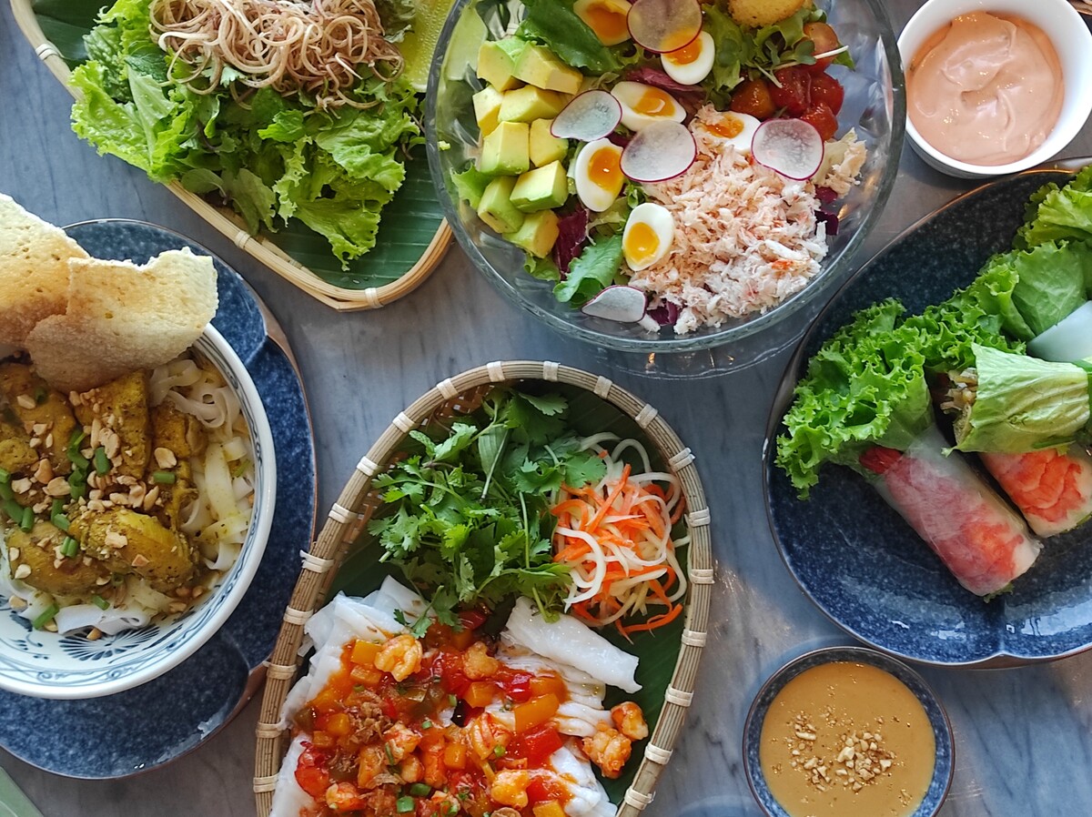 ザ・テラスでのベトナム料理