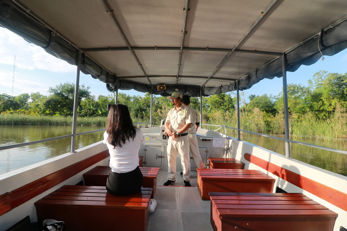 スタッフさんの案内付きでツアースタート