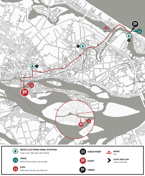 ６kmコースルート