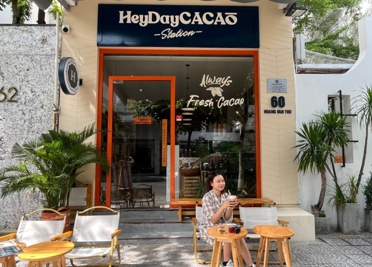 ダナン市内にあるベトナムカカオ専門カフェ