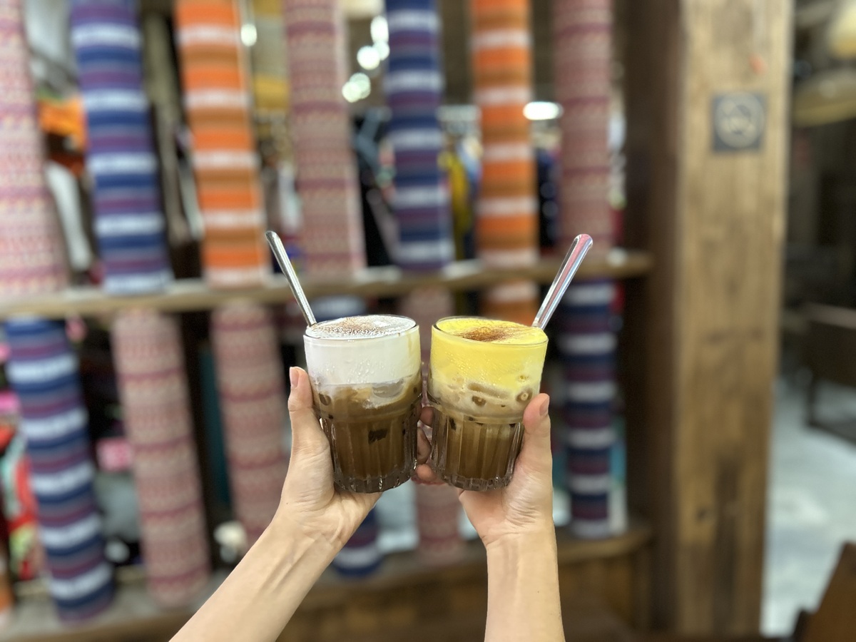 塩コーヒーとエッグコーヒー 味は平均的に美味！ベトナム人も日常使いするような価格帯が嬉しい