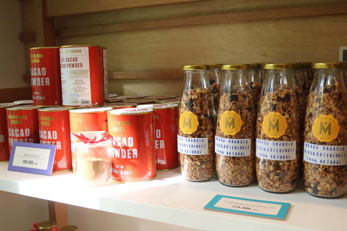 カカオパウダー・カカオニブは定番のお土産品！