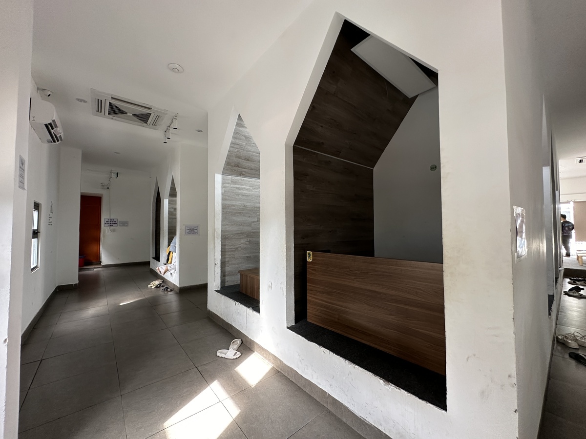 電気スイッチが別にある「個室ブース」が一番人気