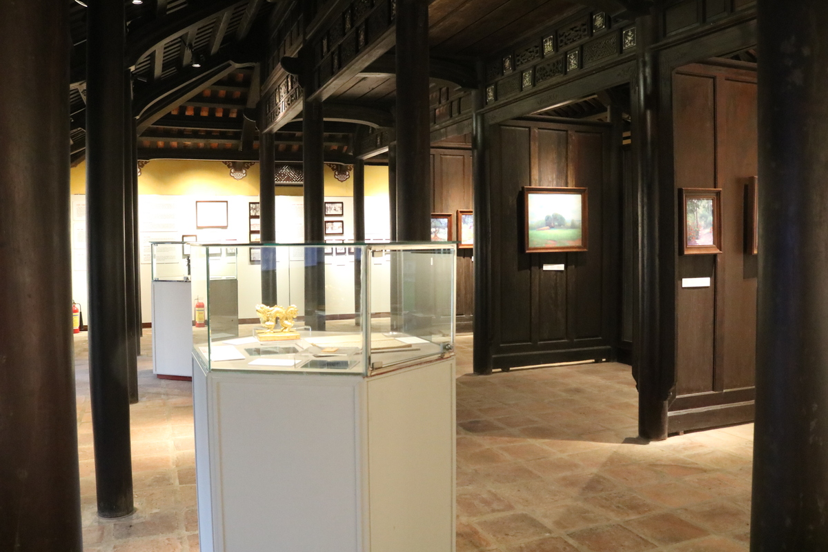 ベトナムの昔ながらの建造物で可愛らしい雰囲気。