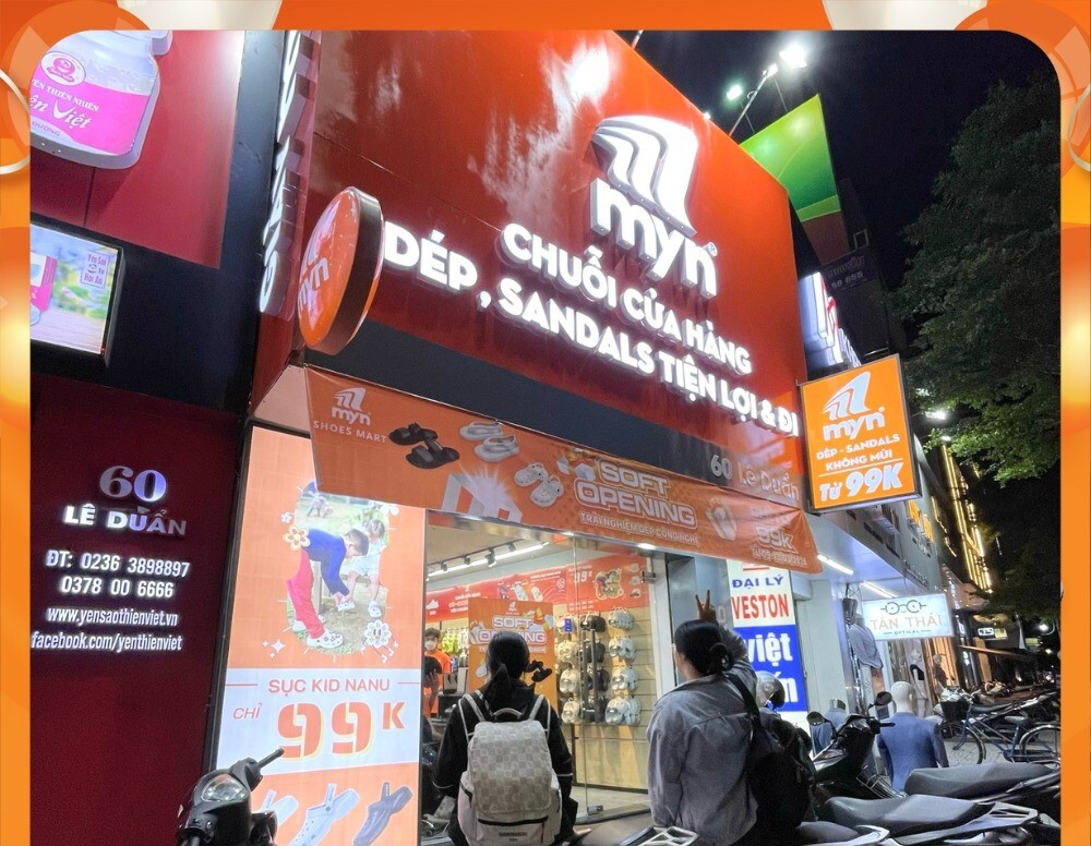 Giày Myn Đà Nẵng (ザイ ミン ダナン)