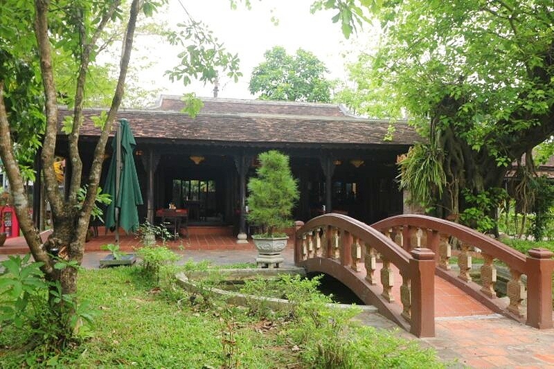 100年以上の歴史があるベトナム伝統家屋を使用したレストラン