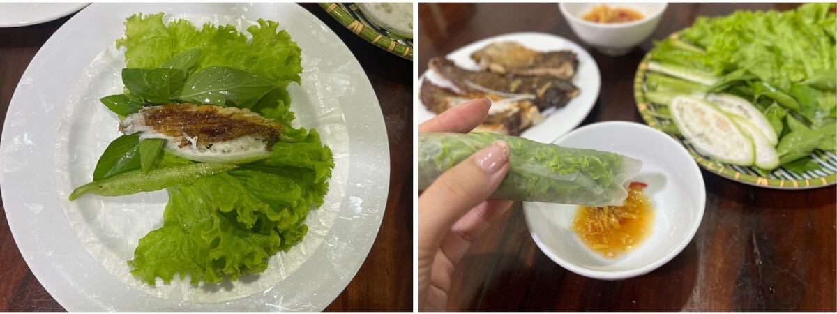 ご飯と一緒に食べるのも美味しいですが、ベトナム風生春巻きのようにして頂くものも美味しいです。