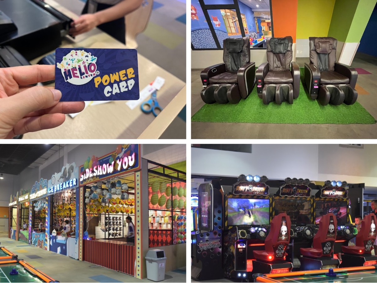 アーケードゲーム屋お祭り屋台にありそうな有人ゲームまでが揃います。