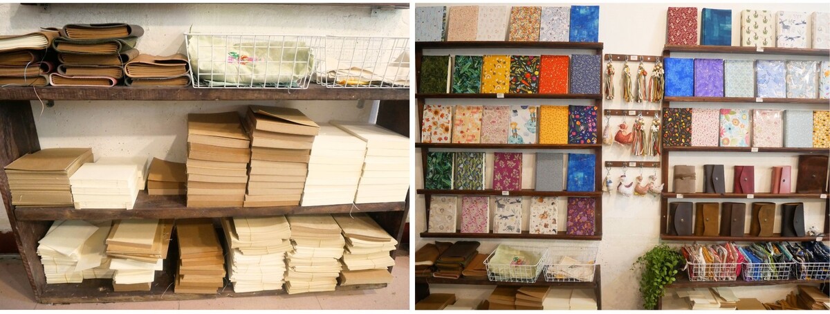 柄のついている布もあります。