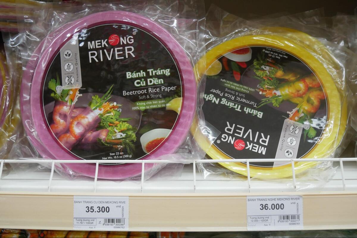 カラフルなライスペーパーはパーティーにもピッタリ！