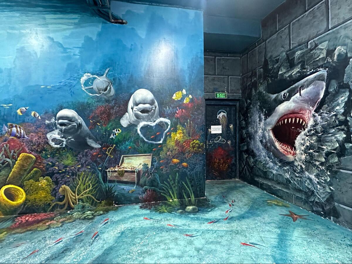 海エリアの一部。