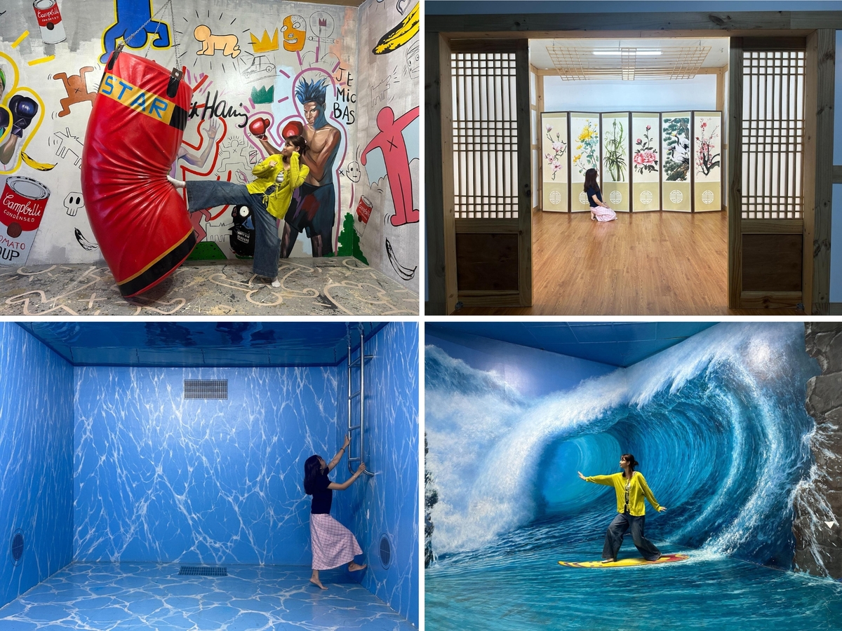 大人も楽しめた！編集部スタッフのトリックアート集