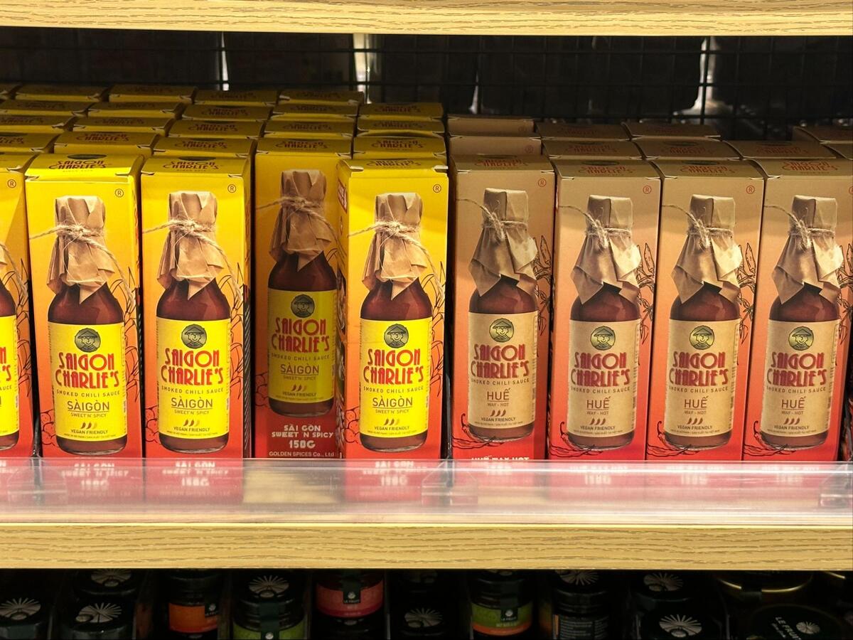 全てベトナム産にこだわり、着色料や防腐剤などは不使用の「SAIGON CHARLIE’S（サイゴンチャーリース）」。