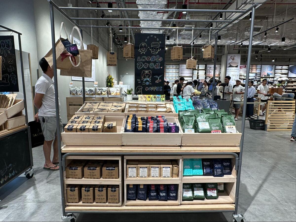 ベトナムのコーヒーブランドも購入できます。