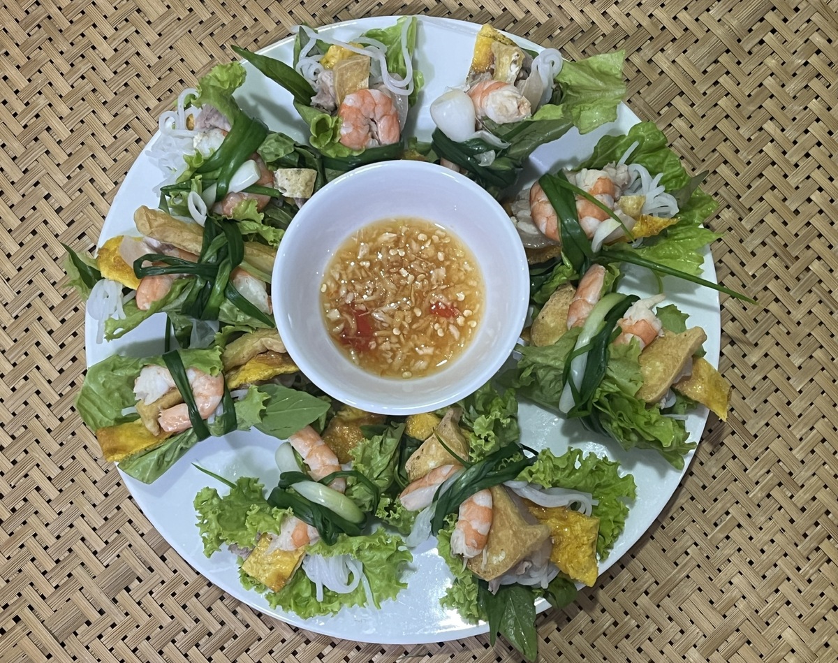 ライスペーパー使わない生春巻き「ゴイクォンハイン」のつくり方