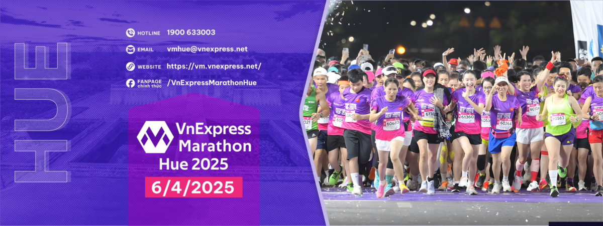 VnExpress Marathon Hue 2025（フエ）