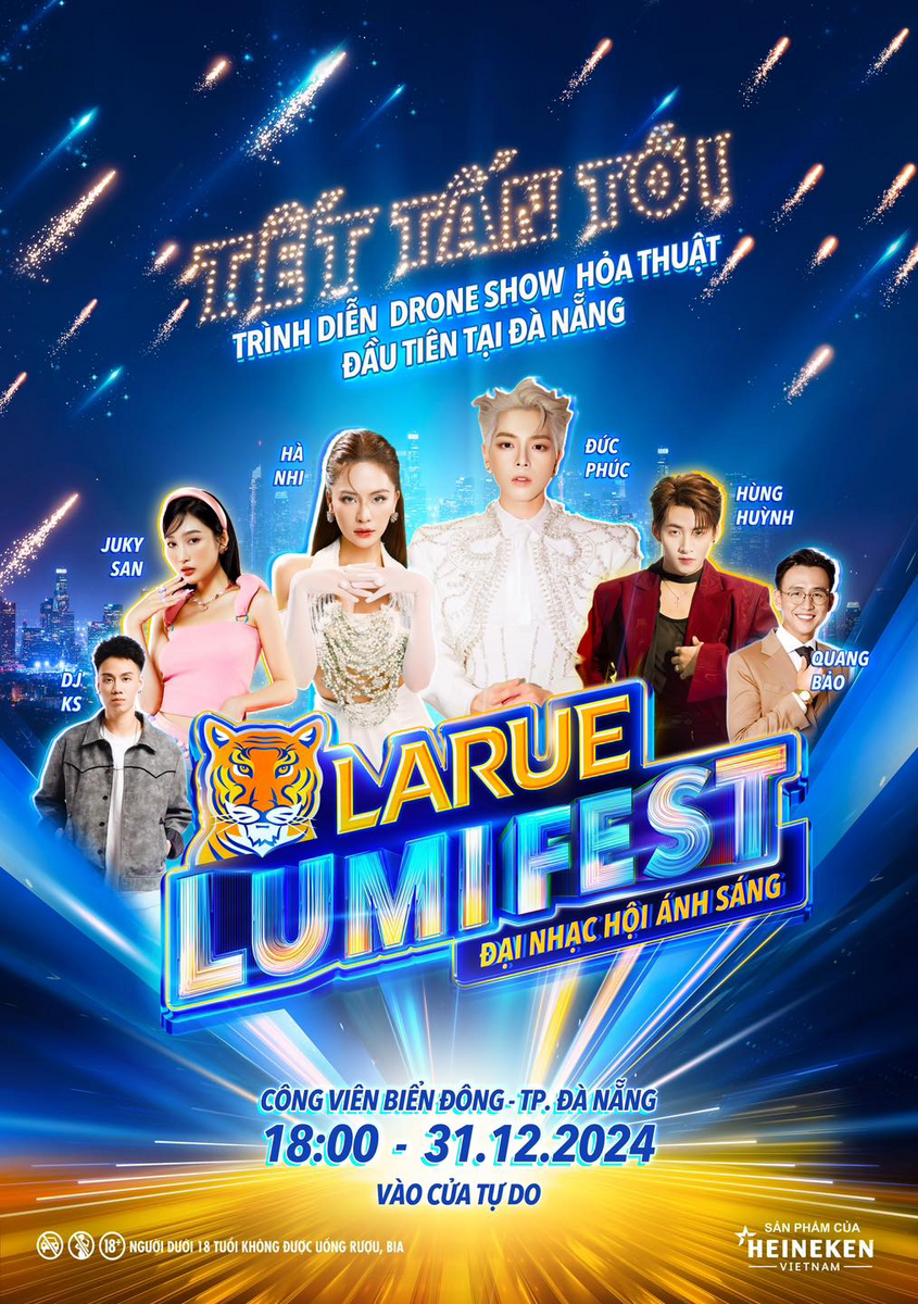 LARUE LUMIFEST - ĐẠI NHẠC HỘI ÁNH SÁNG