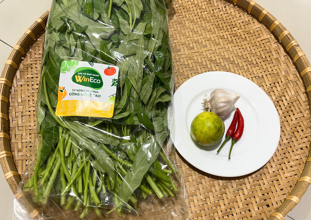 空芯菜炒めのレシピ