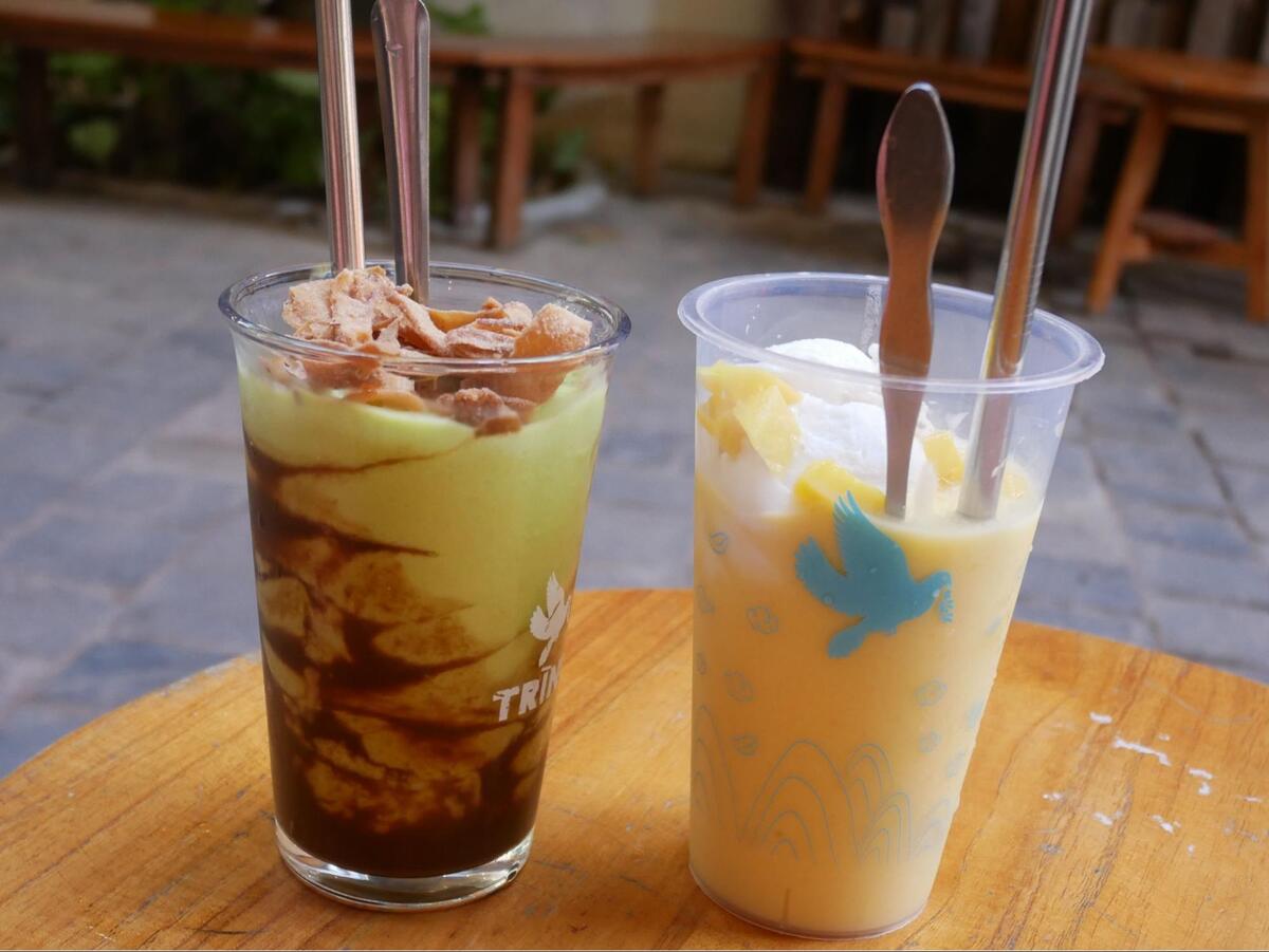 もちろん写真をとりながらカフェタイムも楽しみます。