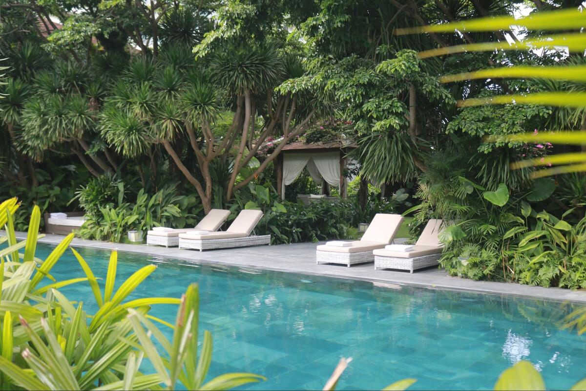 スパを利用された方は、専用プールの利用が可能です。