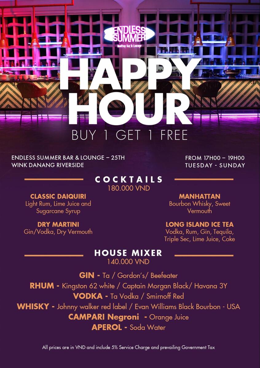 Endless Summer Rooftop Bar &amp; Lounge