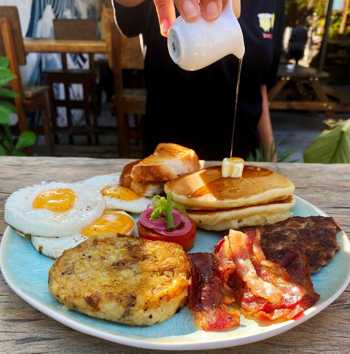 ハン市場付近のレストラン