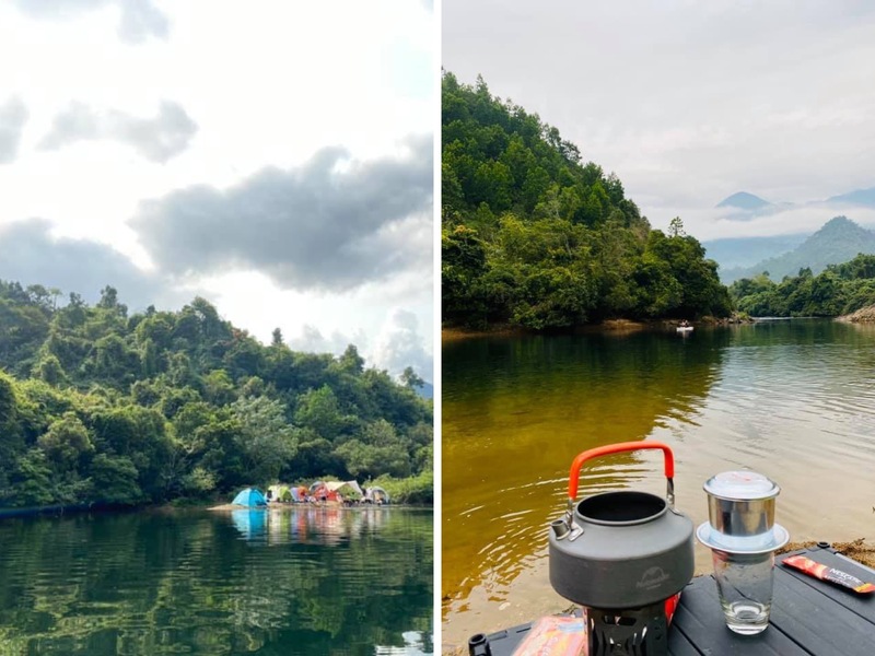 もちろん朝に欠かせないコーヒーも入れます。