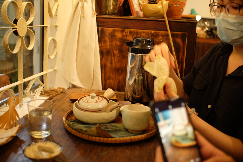 くつろぎ空間でお茶をゆっくり楽しもう