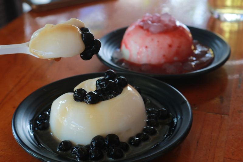 タピオカ×黒糖シロップ×豆腐