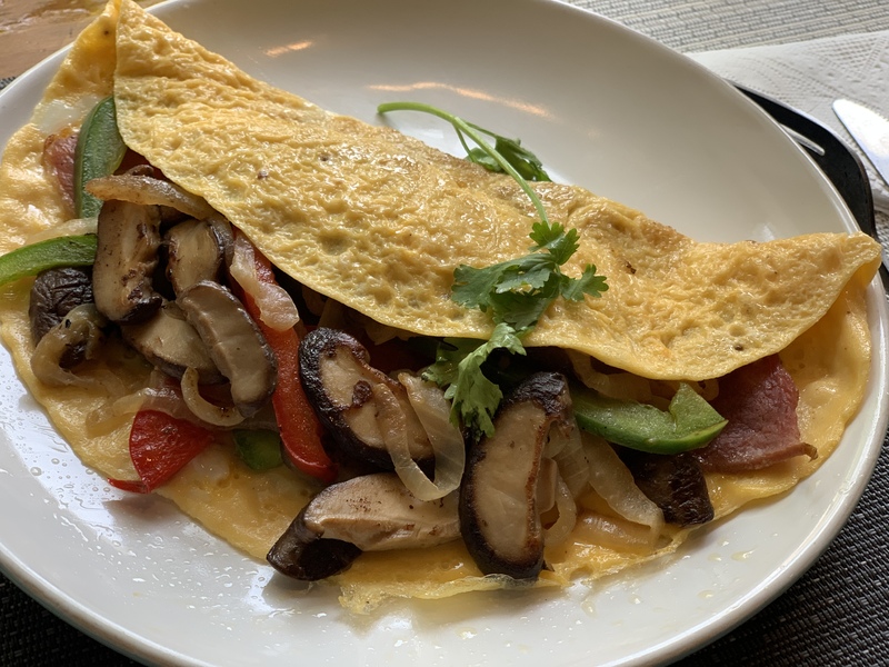 Omelette：70.000VND