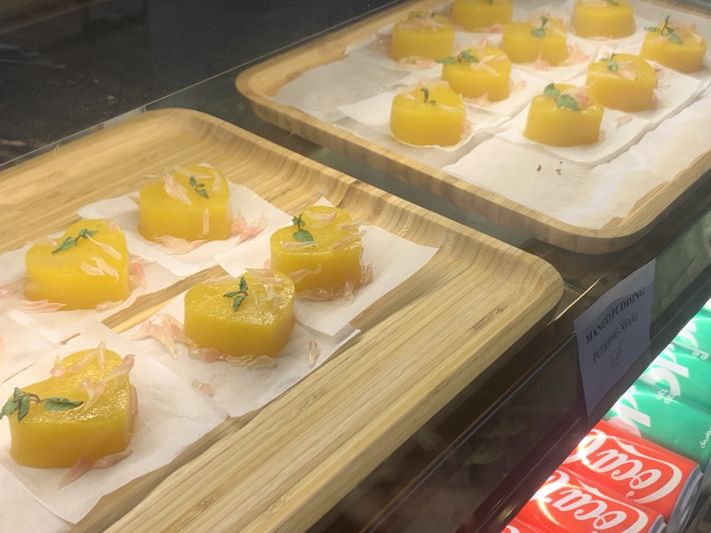 甘味も用意されています