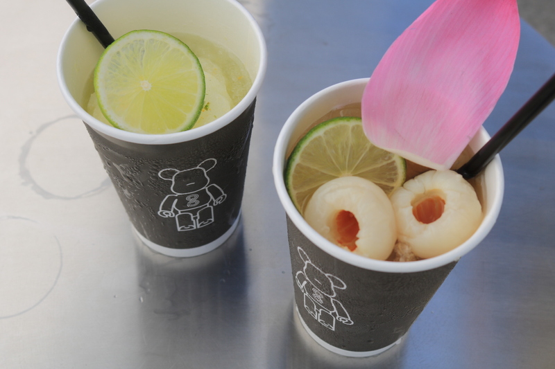 レモンは少し甘めでスッキリ