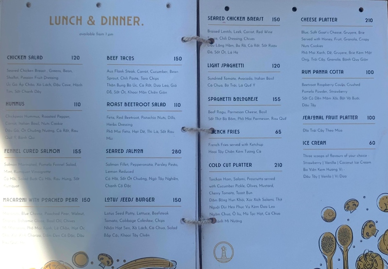 ドリンクだけもよし、食事でがっつりもOK