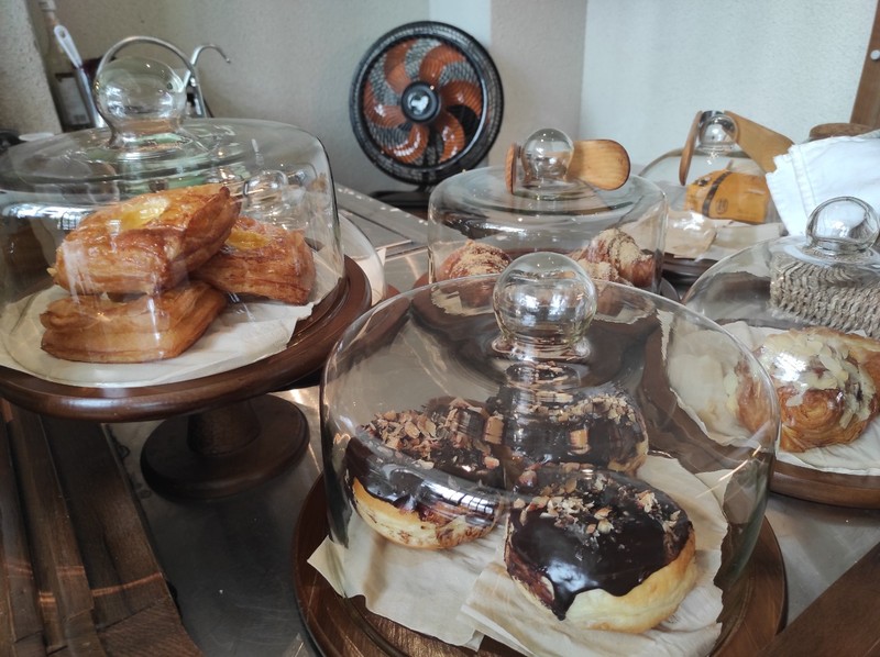 長時間カフェで過ごしたい方にも嬉しい大きめの甘味類