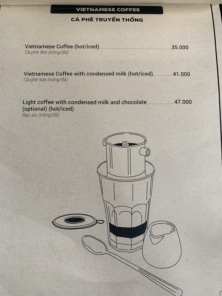 メニュー（一部）