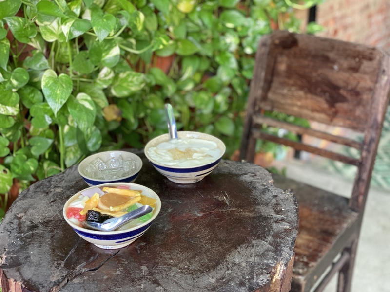 ベトナムの豆腐(タウフー)を楽しんで