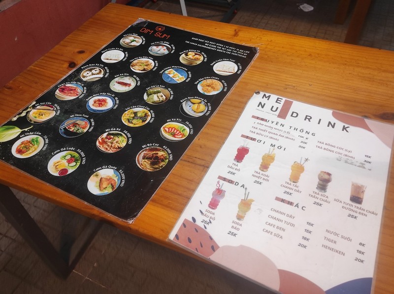 2022年1月時点のメニュー