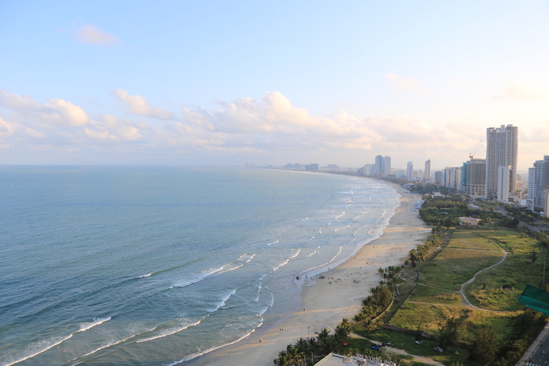 Fusion Suites Danang Beachからの写真