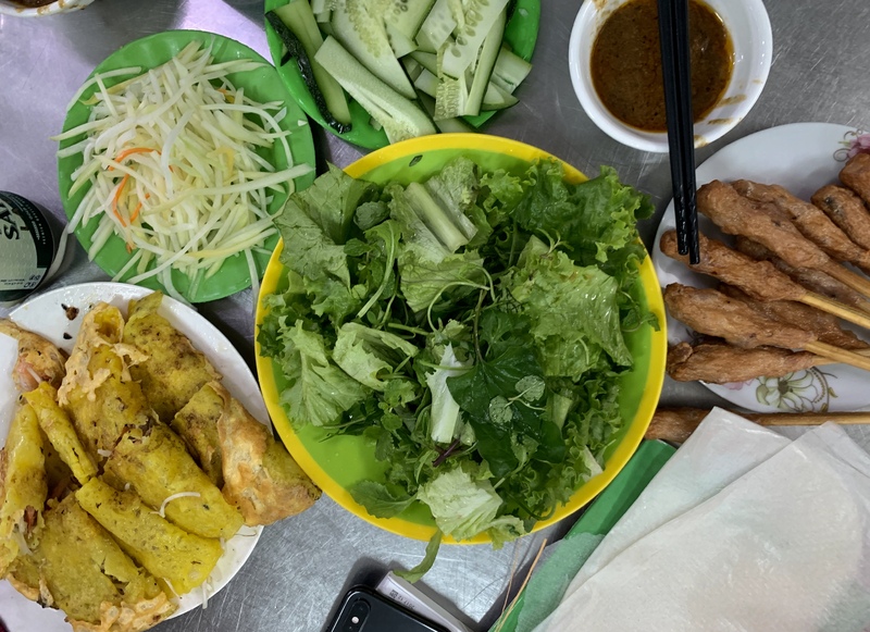 バインセオバーユン：Banh xeo Ba Duong