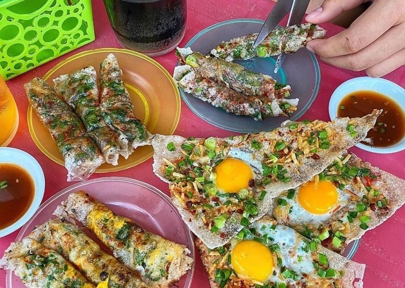 Bánh tráng kẹp（バインチャンケップ）