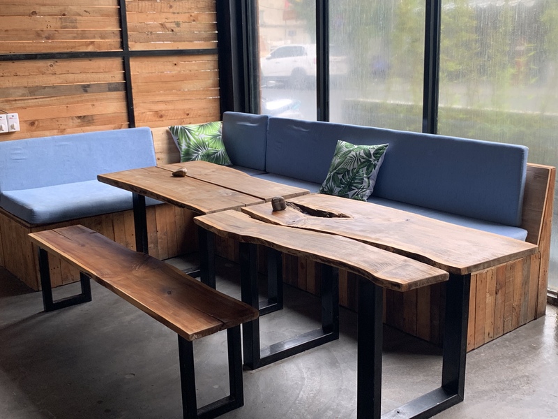 日当たりも全体的にいいカフェなのが嬉しい。