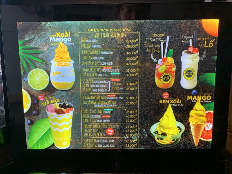 「Tàu hủ Xe Lam」はチェーン店で、ホーチミン市発祥のお店