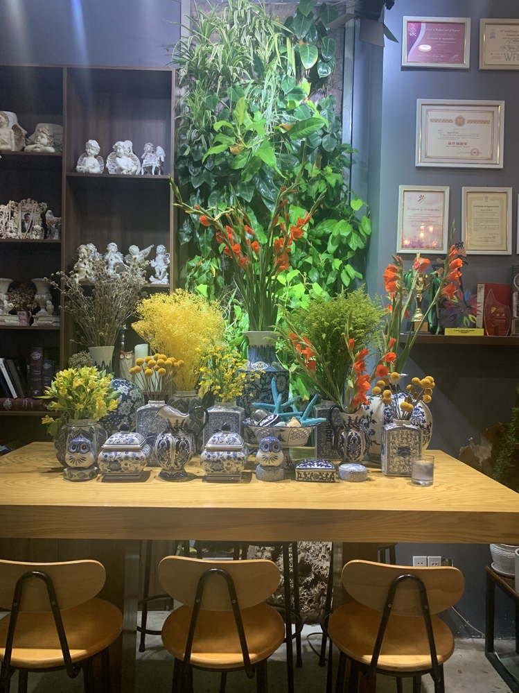 お花はその日によって変わるので、どんなブーケができるかはお楽しみ