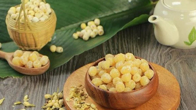 Mứt hạt sen（ハスの実の砂糖漬け）