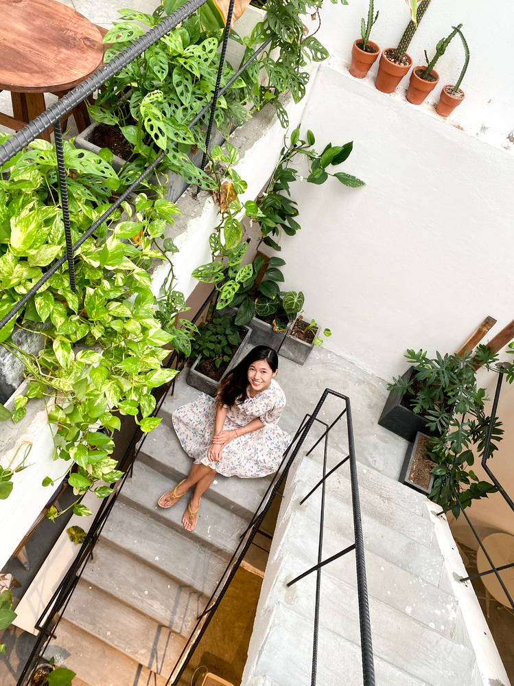 緑が入るだけで優しい雰囲気に