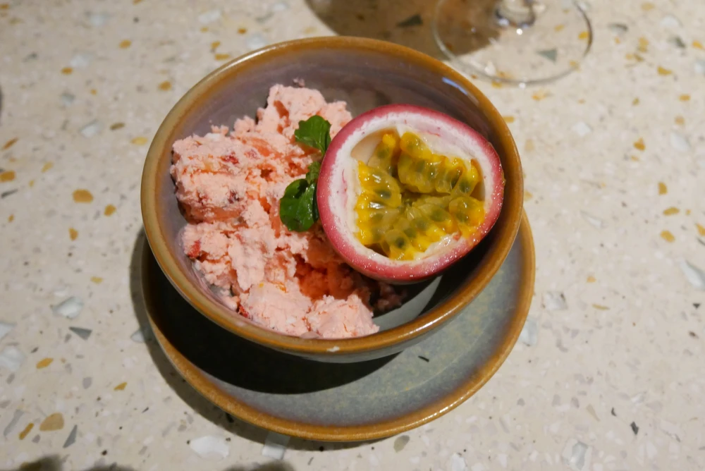 リコッタアイスはさっぱりしているけど濃厚で、食後にぴったり!