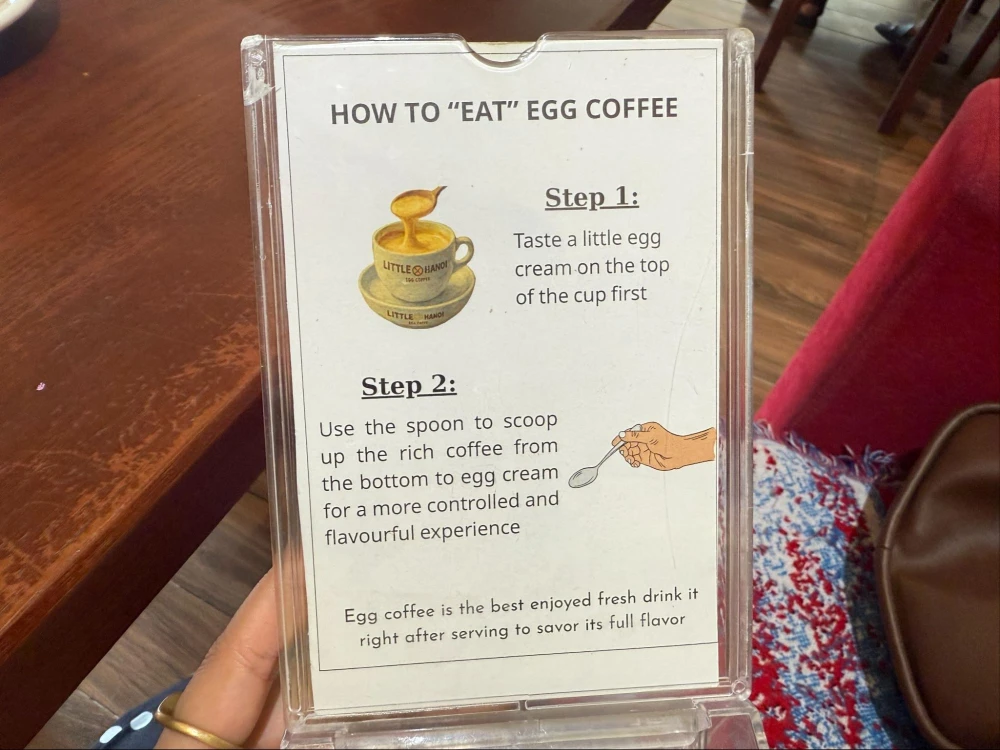 リトルハノイエッグコーヒー ダナン