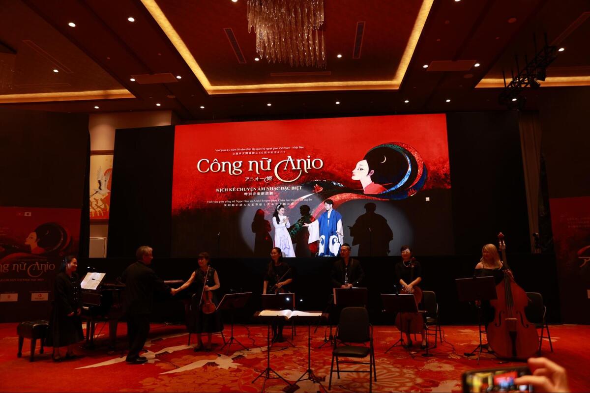 アニオー姫特別音楽朗読劇『日越外交関係樹立50周年記念オペラ』がダナンで開催されました！